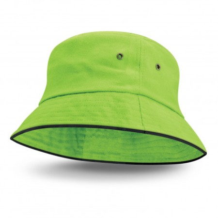 Bondi Bucket Hat - Black Sandwich Trim Promotional Products